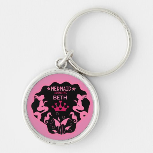 ガールマーメイドプリンセス キーホルダー (正面)