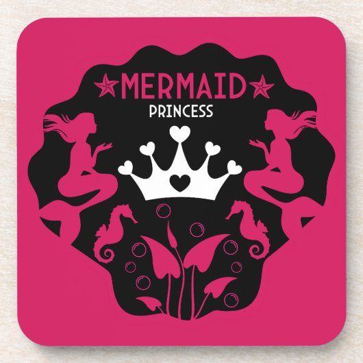 ガールマーメイドプリンセス コースター (正面)