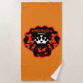 ガールマーメイドプリンセス ビーチタオル