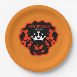 ガールマーメイドプリンセス ペーパープレート