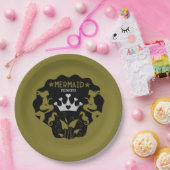 ガールマーメイドプリンセス ペーパープレート (パーティー)