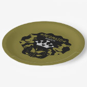 ガールマーメイドプリンセス ペーパープレート (アングル)