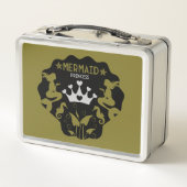 ガールマーメイドプリンセス メタルランチボックス (裏面)