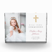 ガールモダンファースト写真 フォトブロック (正面)