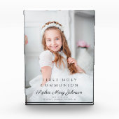 ガールモダンファースト写真 フォトブロック (正面)