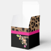 ガールモンキーサファリシック誕生日パーティベビーシャワー フェイバーボックス (オープン)