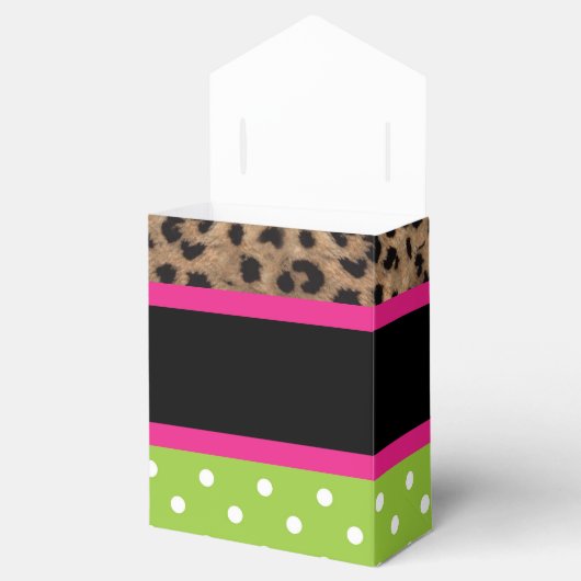 ガールモンキーサファリシック誕生日パーティーお気に入りボックス フェイバーボックス (オープン)