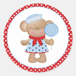 ガールモンキーセーラー ラウンドシール