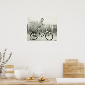 ガールライディングサイクル ポスター (キッチン)