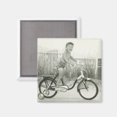ガールライディングサイクル マグネット (正面/裏面)