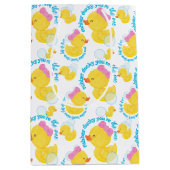 ガールラバーダッキー（アヒルちゃん）あなたはザ・ワンパーティー ミディアムペーパーバッグ (正面)