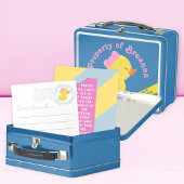 ガールラバーダック1stバースデータイムカプセル メタルランチボックス