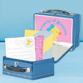 ガールラバーダック1stバースデータイムカプセル メタルランチボックス