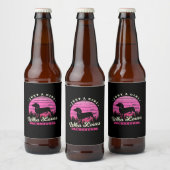 ガールラブダックスフント ビールラベル (ボトル)