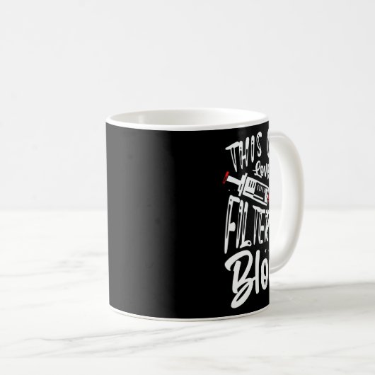 ガールラブフィルタリング血液腎透析ナース コーヒーマグカップ (正面右)