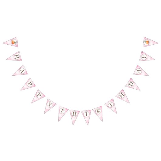 ガールリトルカボチャ誕生日バンティン バンティングフラッグ (全)