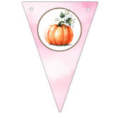 ガールリトルカボチャ誕生日バンティン バンティングフラッグ (第1の旗)