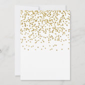 ガールリトルカンプキンファースト誕生日秋 素朴 招待状 (裏面)