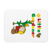 ガールリトルガーデナー マグネット (横)