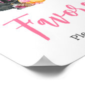 ガールリトルブー幽霊ベビーシャワーの好意 ポスター (角)