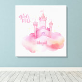 ガールルールのカスタマイズ キャンバスプリント (インサイチュ (ウッドフロア))