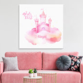 ガールルールのカスタマイズ キャンバスプリント (インサイチュ (リビング))