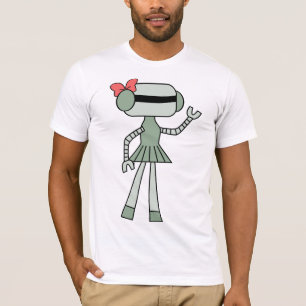 ガールロボットTシャツ Tシャツ