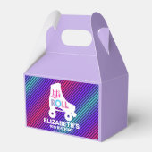 ガールローラースケートで滑る誕生日レッツ転がー フェイバーボックス (裏面サイド)