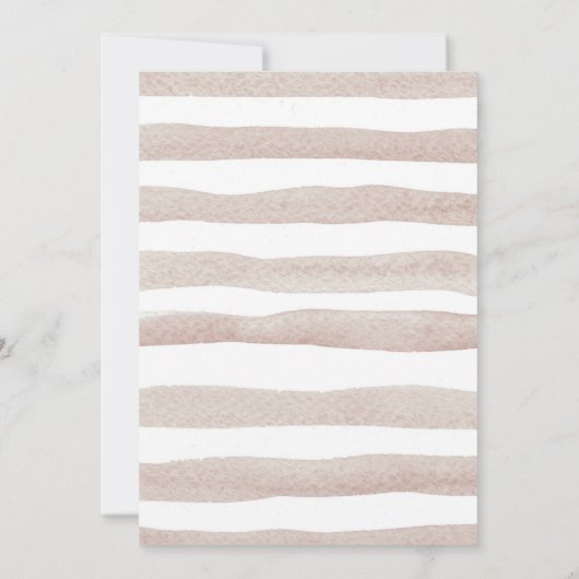 ガールワイルドワンヒョウ印刷誕生日 招待状 (裏面)