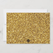 ガールワイルドワンボホファースト誕生日写真 招待状 (裏面)