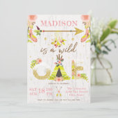 ガールワイルドワンボホファーバースデーパーティー 招待状 (スタンド正面)