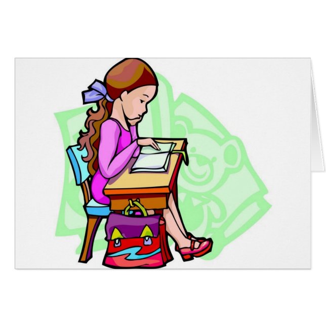 ガール勉強ズアットデスク (正面横)