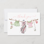 ガール名門私立校風のゴルフクロースラインありがとうご注意 (正面)