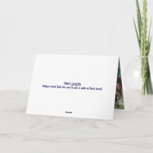 ガール対ガール勇気付けられるカード サンキューカード (裏面)