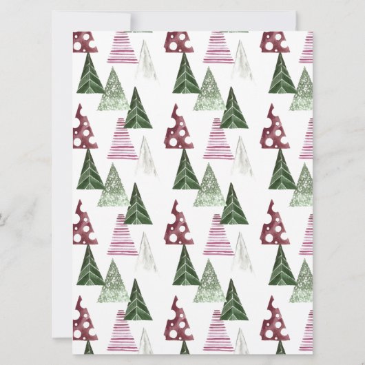 ガール小妖精や小人 |キッズクリスマス小妖精や小人さよならレターカード 招待状 (裏面)