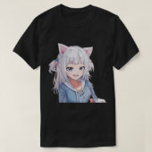 ガール層vtuber tシャツ (デザイン正面)