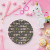 ガール新生児紙プレート ペーパープレート (パーティー)