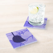 ガール日本のウィンタークラッシーガラスコースター ガラスコースター (アングル)