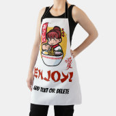 ガール日本のキャラクター エプロン (インサイチュ)