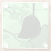 ガール日本のサマークラスガラスコースター ガラスコースター (裏面)