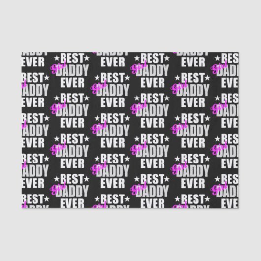 ガール最高のダディーエバーパターン 薄葉紙 (正面)