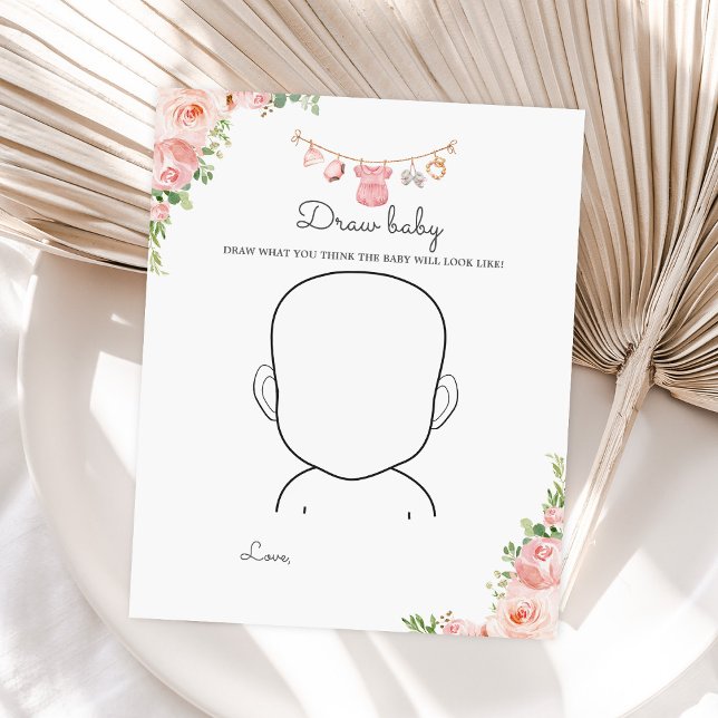 ガール服ベビーシャワードローベビーゲーム (クリエイターアップロード済み)