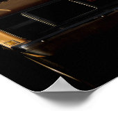 ガール歩くバイオールドGMCトラック ポスター (角)