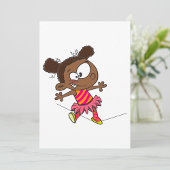 ガール歩くA綱渡り 招待状