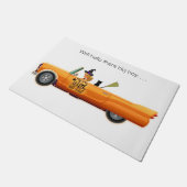 ガール独身のズドアマット ドアマット (アングル)