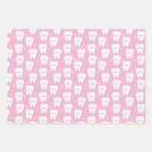 ガール用3の第1の歯ラッピング紙シートセット ラッピングペーパーシート (正面2)