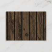 ガール素朴メイソンの瓶おむつラッフルチケット エンクロージャーカード (裏面)