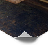 ガール編み物, 1854 ポスター (角)