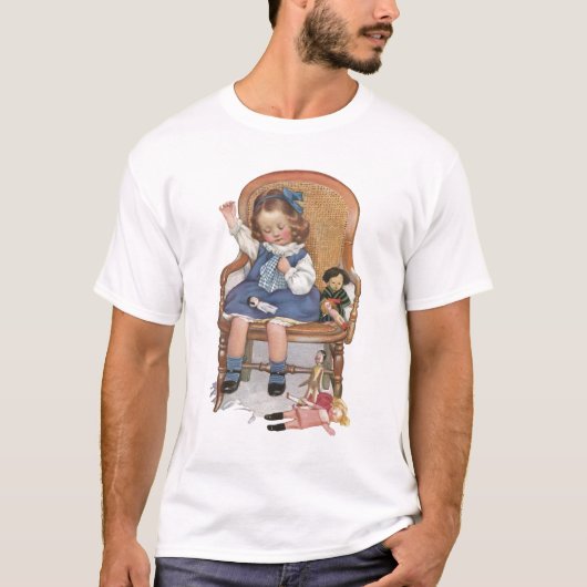 ガール裁縫ドリー Tシャツ (正面)