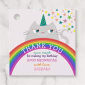 ガール誕生日サンキューユー フェイバータグ (正面)